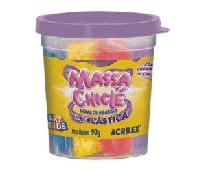 Massa Chiclé goma de amassar com 1 unidade - Acrilex