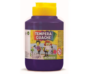 Tinta Guache 250ml Violeta - Acrilex