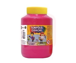 Tinta Guache 500ml Rosa - Acrilex