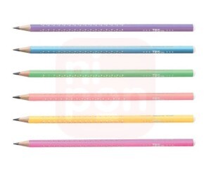 Lápis de Escrever Trio Pastel - Tris