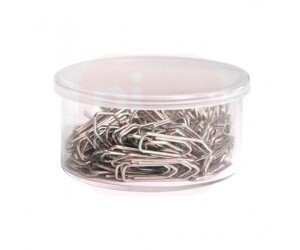 Clips 5 Niquelado 100 Unidades