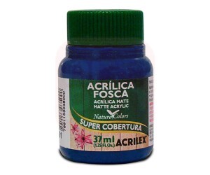 Tinta Acrilica Fosca 37ml Azul Turquesa 501 - Acrilex