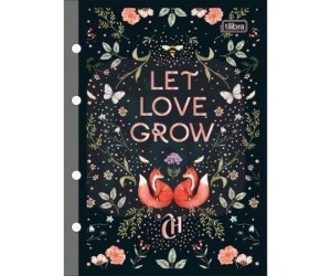 Bloco de Fichário Capricho 80 Folhas - Tilibra