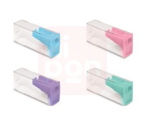 Apontador com Depósito Retangular - Faber-Castell