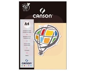 Papel Canson A4 180g Creme