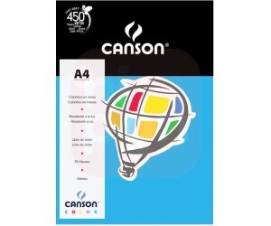 Papel Canson A4 180g Azul Royal