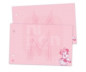 Porta Fichas Argolado Maior com 80 Fichas Minnie – 3782