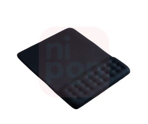 Mouse Pad Dot com Apoio de Pulso Gel Preto Multilaser - AC365