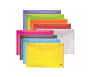 Pasta Malote A4 com botão - CORES