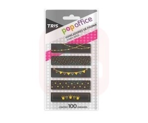 POST IT MARCADOR DE PAGINAS 100 UND FANCY GOLD