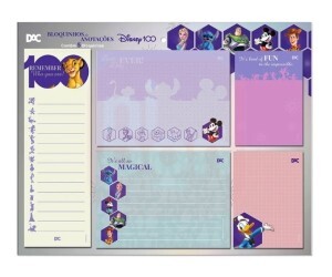 Bloco De Anotações Especial 100 Anos Disney - Dac