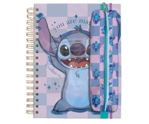 Estojo Com Elastico Stitch Disney Dac