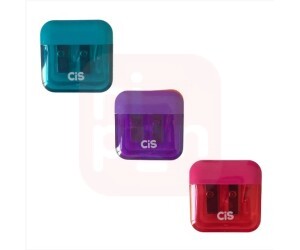 Apontador Escolar 352 Cis 2 Furos Cores Sortidas