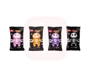 Borracha Boo! Formato de Esqueleto Brilha no Escuro