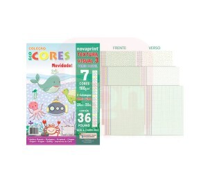 Bloco Eco Cores Textura Visual 3