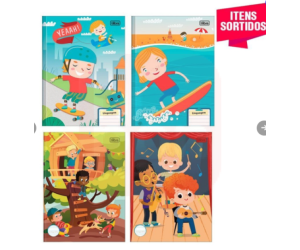 Caderno De Linguagem Brochura 40 FLS Sapeca