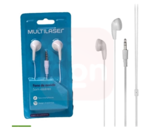 Fone De Ouvido Play Branco