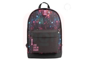 Mochila Académie Splashes Preta – Tilibra