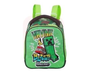 Lancheira Escolar Minecraft com Potinho e Garrafinha – Sestini