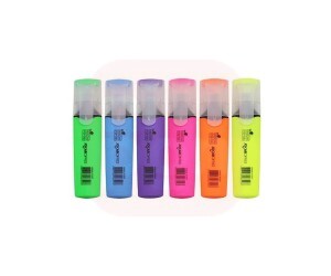 Marca Texto 6 Cores Neon Fever - Jocar Office