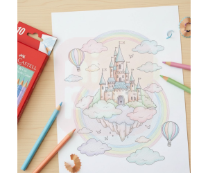 Lápis de Cor 10 Cores Pastel - Faber-Castell