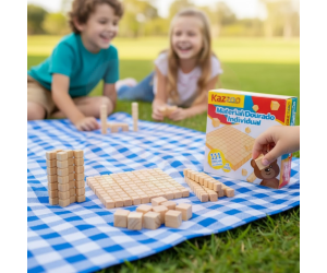 Material Dourado Em Madeira 111 Peças - Kaz