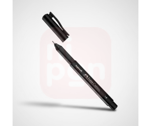 Caneta Supersoft 1.0 Preta - Faber-Castell