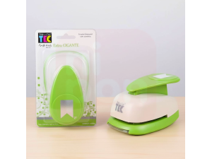 Perfurador de Papel 50mm Formato Bandeirinha – Artesanato