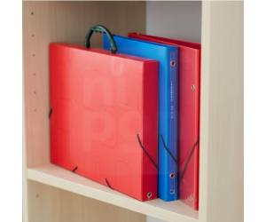 Pasta Maleta Ofício Dellofine Vermelha