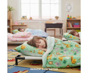 EKit Edredom + Travesseiro Infantil – Hora da Soneca na Escola