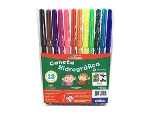 Canetinha 12 Cores Plus - Leo e Leo